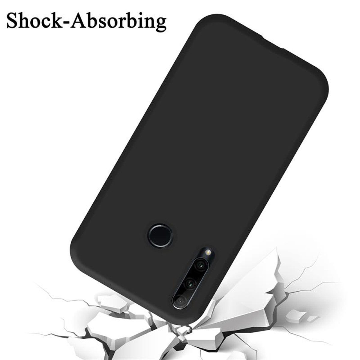 Cadorabo Handyhülle für Honor 10i / 20i / 20 LITE / Huawei Enjoy 9S Hülle Honor 10i / 20i / 20 LITE / Huawei Enjoy 9S, Flexible Hülle TPU Silikon Schutzhülle Back Cover Case