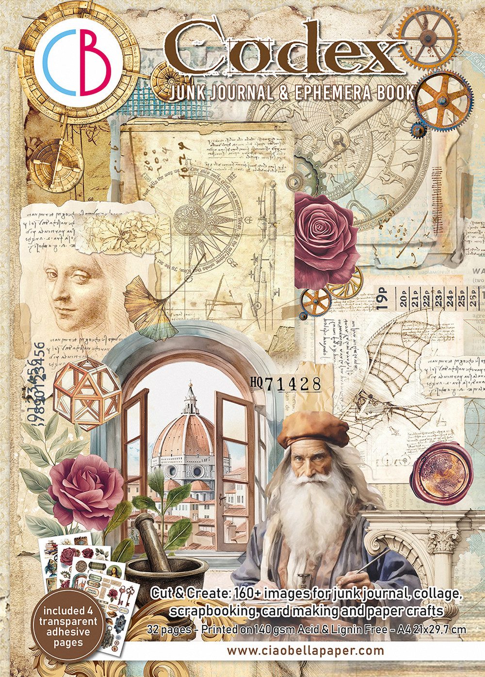 Motivpapier Codex