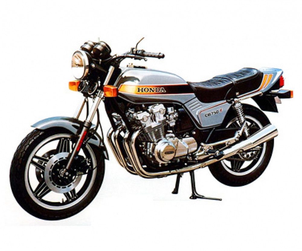 Tamiya Modellbausatz Tamiya Honda CB 750F Motorrad 1:12 Plastik Modellbau Bausatz