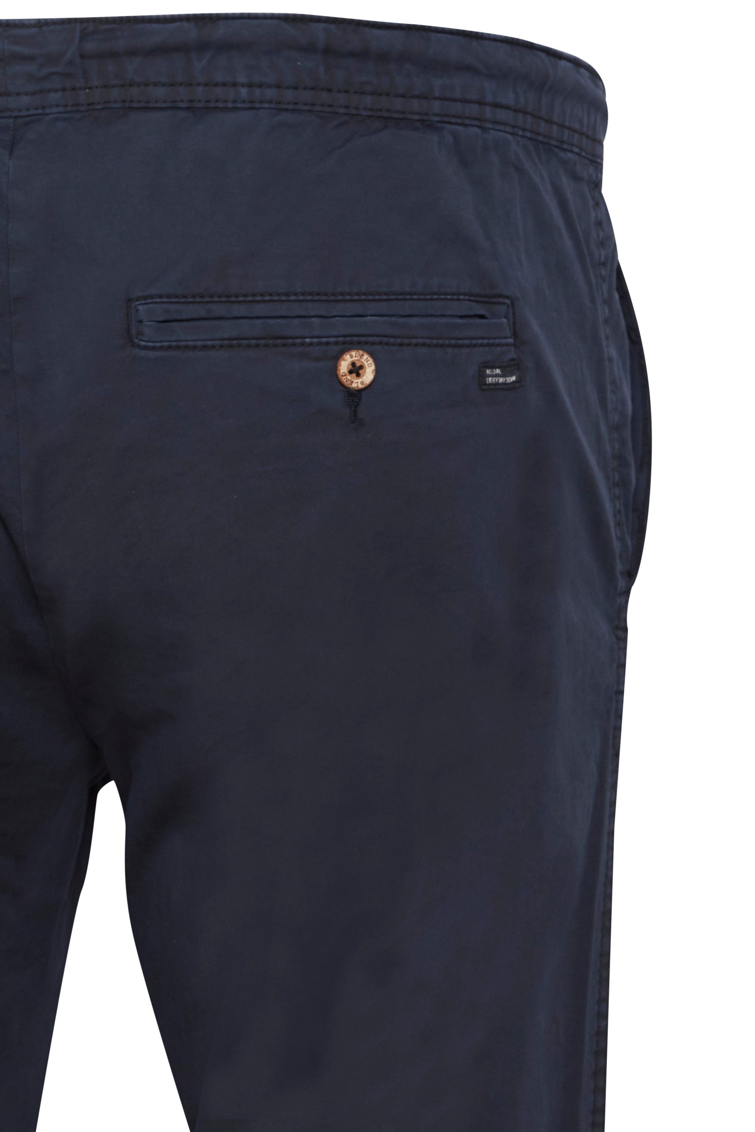 Blend Stoffhose BHNIMBU pants aus Baumwollmischung, Slim Fit, mit Bindeband, elastisch