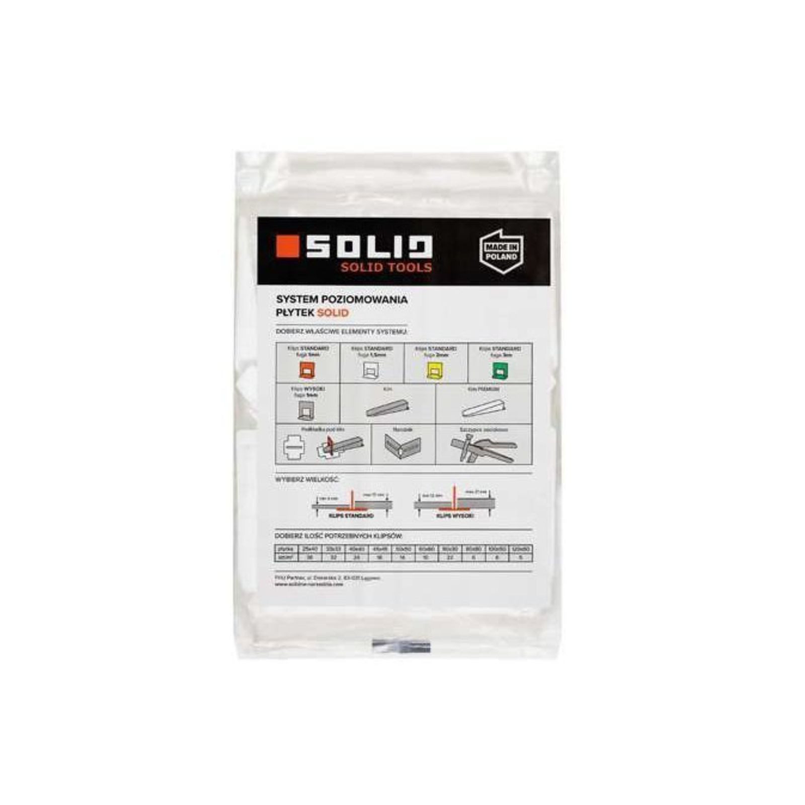 Verlegeset 50 Stück Keile SOLID Fliesen günstig online kaufen
