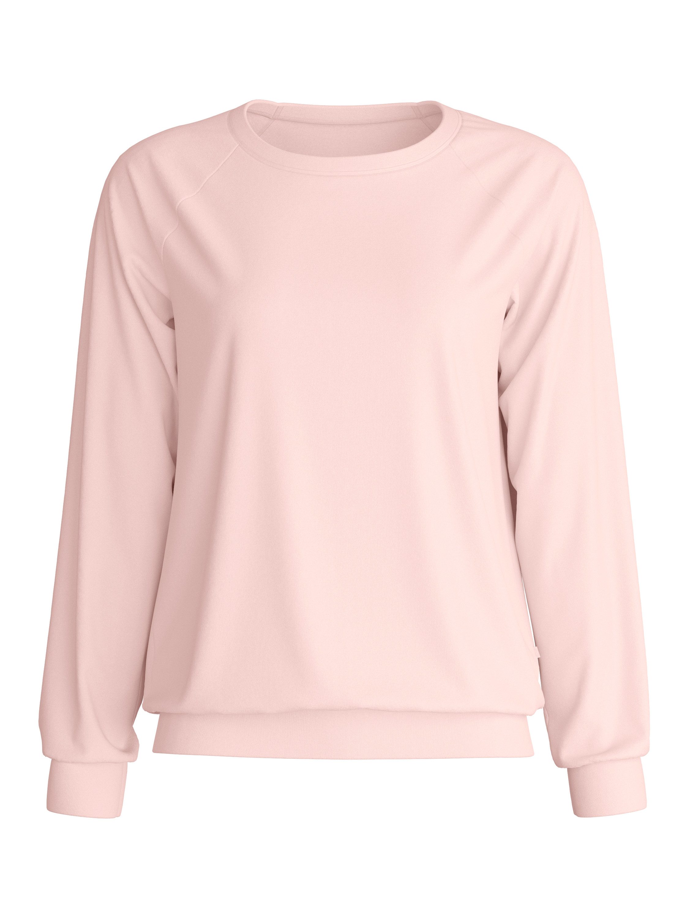 CALIDA Langarmshirt Favourites Sleep Damen (1-tlg) Raglanärmel, weiche Interlock-Qualität und bequem