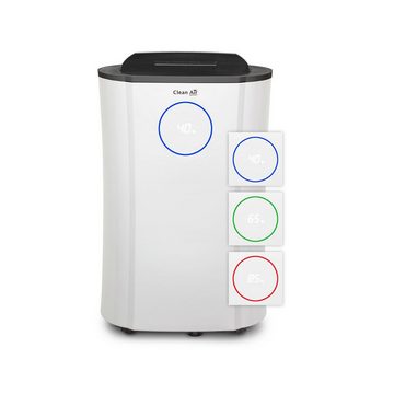 Clean Air Optima Luftentfeuchter 2in1: Luftentfeuchter und Luftreiniger CA-704, für 100 m³ Räume, Entfeuchtung 12 l/Tag, Tank 4 l, Fünf Filtertechnologien für effektive Luftreinigung