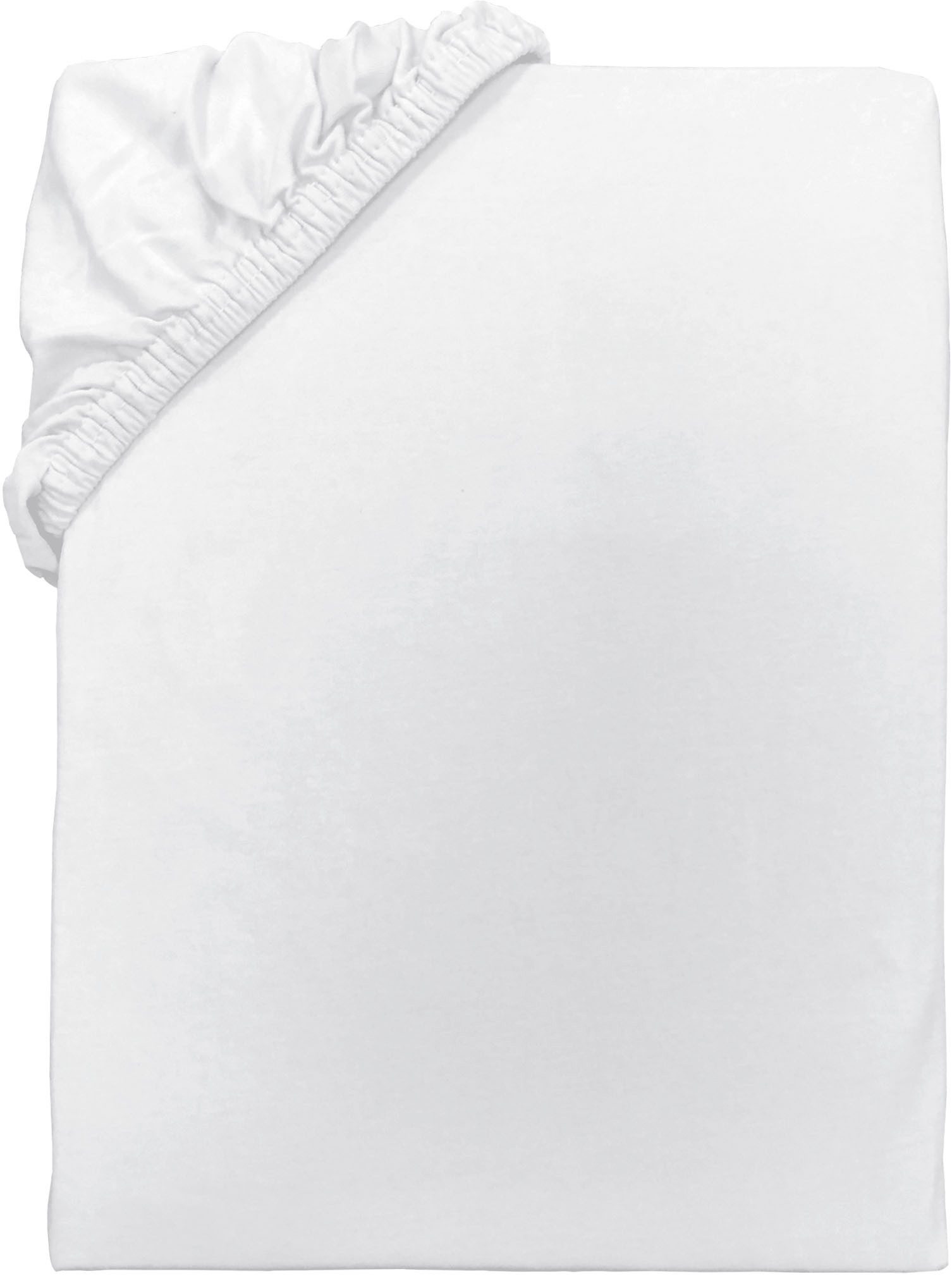 TOM TAILOR HOME Spannbettlaken Tom Tailor Jersey, Jersey, Gummizug: rundum, günstig online kaufen