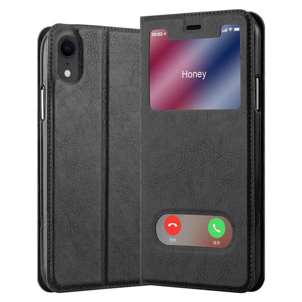 Cadorabo Handyhülle für Apple iPhone XR Hülle Apple iPhone XR, Klappbare Handy Schutzhülle - Hülle - mit Standfunktion und Kartenfach