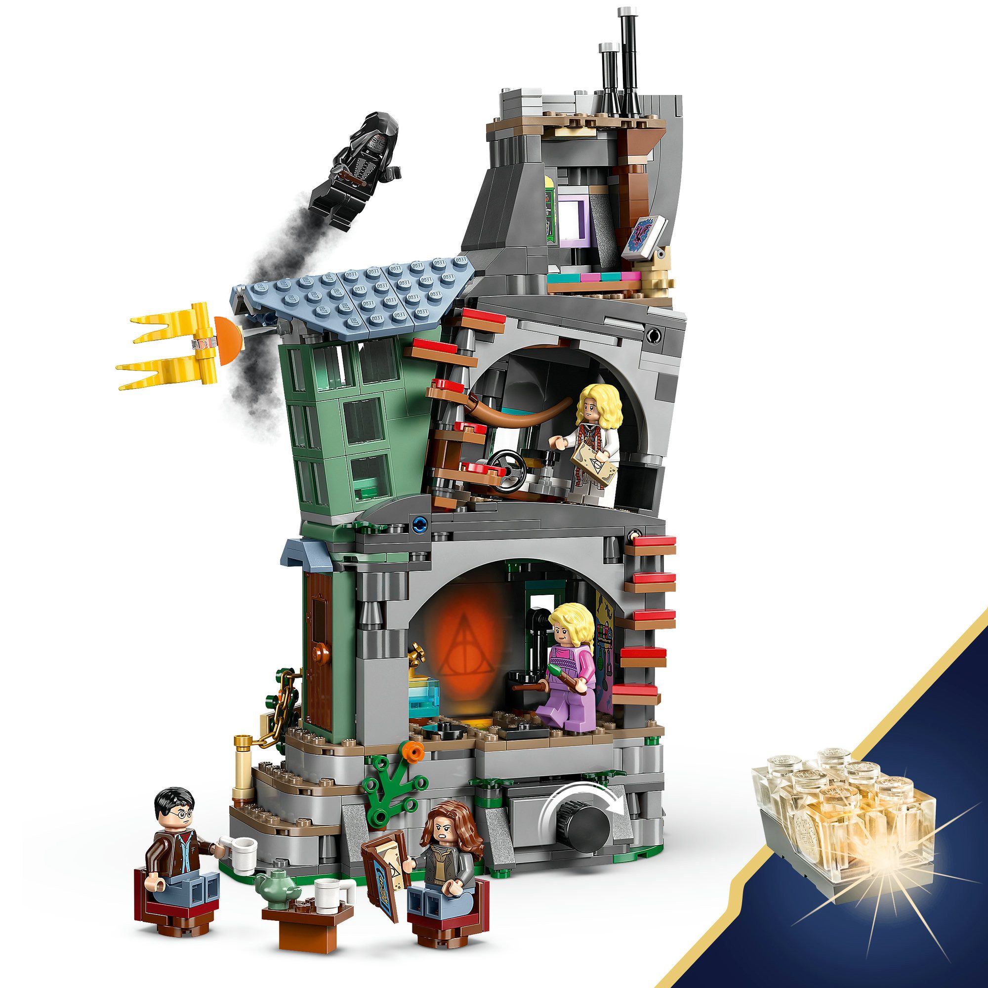LEGO® Luna Lovegoods Haus (76467), LEGO Harry Potter™ Konstruktionsspielsteine, (764 St) – Bild 4 von 5