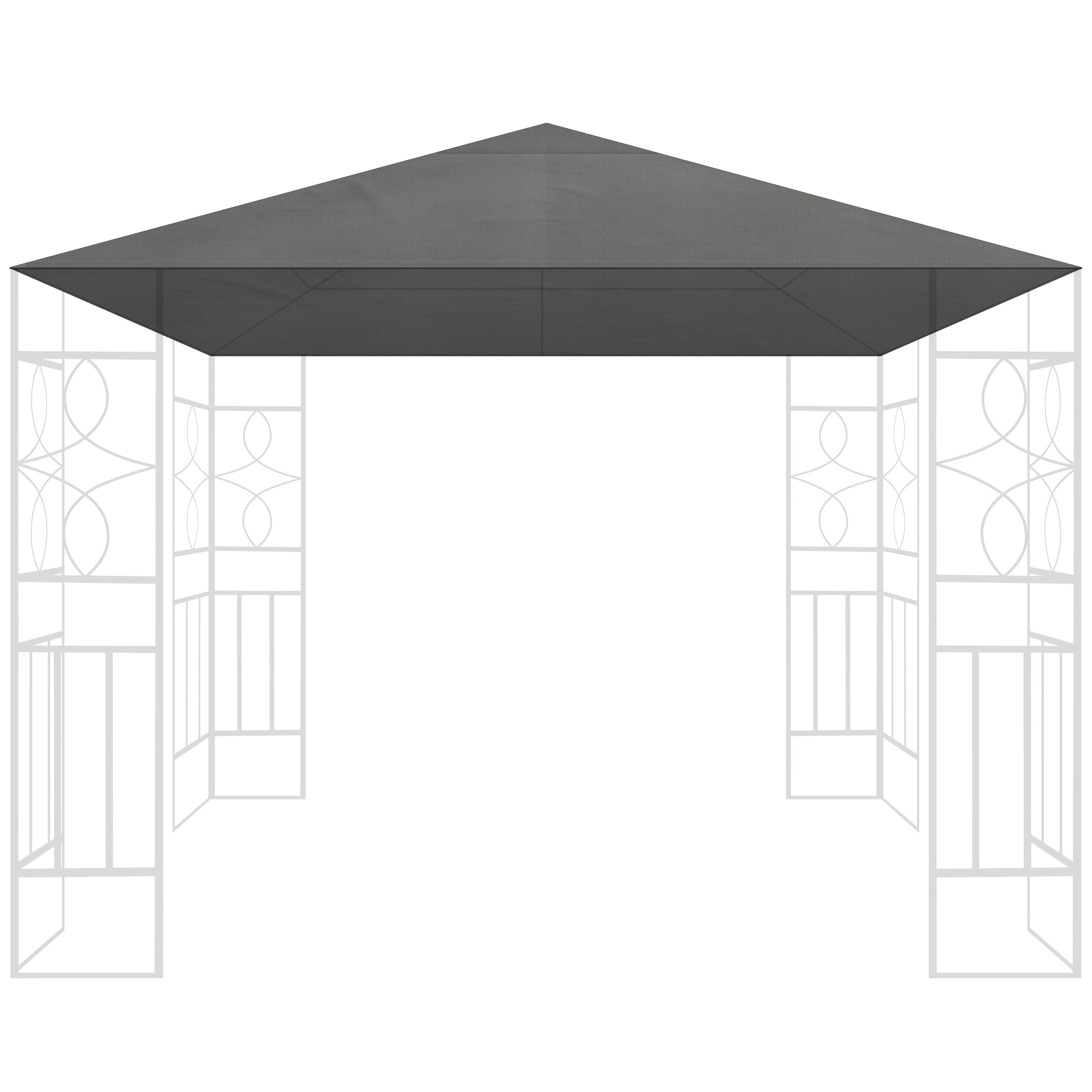 habeig Pavillon-Ersatzdach Ersatzdach 340g/m² SPITZ PVC günstig online kaufen