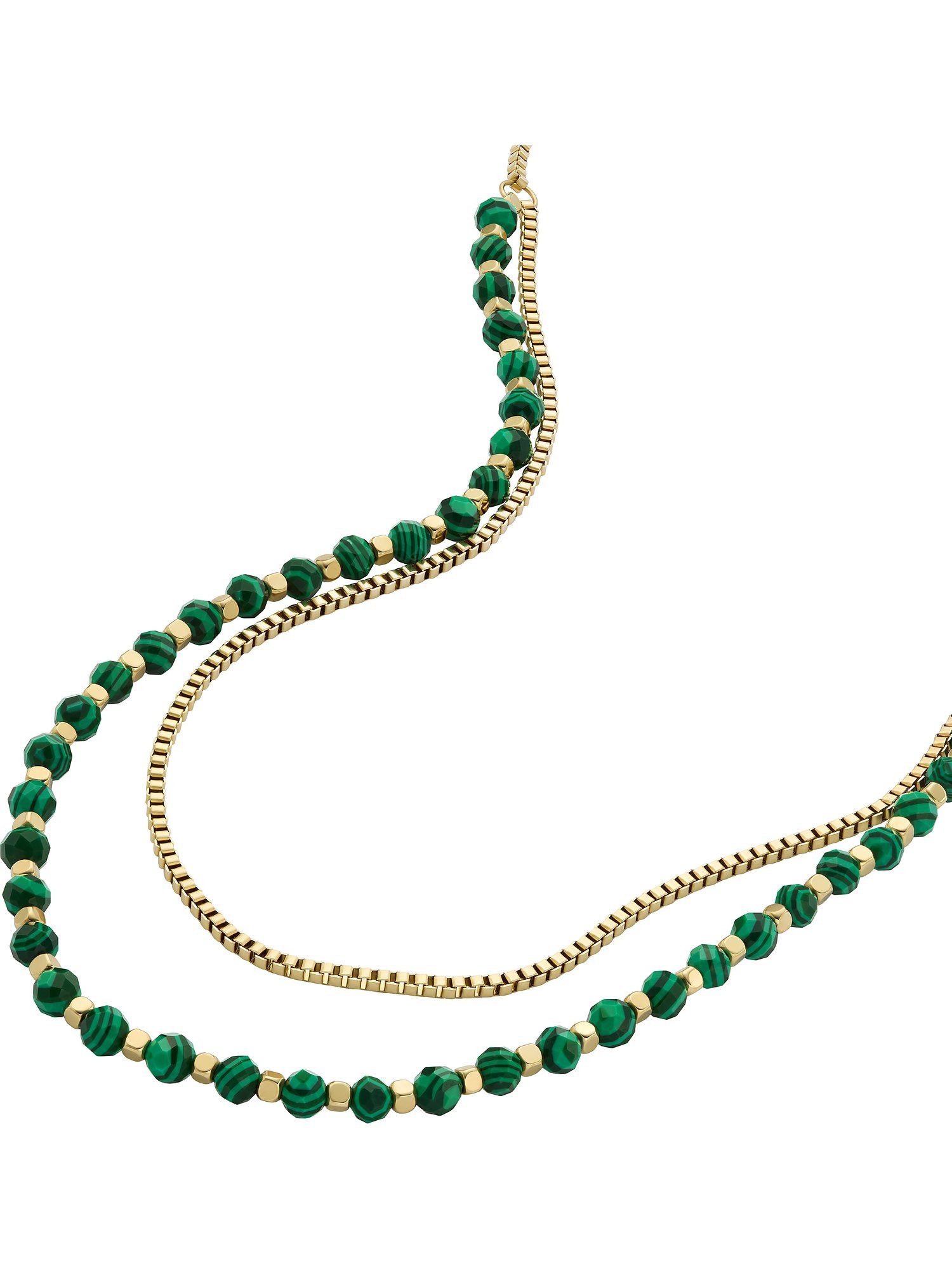 Fossil Collier Fossil Damen-Kette Edelst...