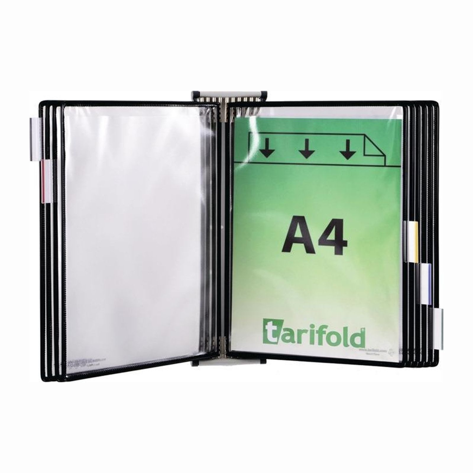 Tarifold Werkzeugset tarifold Wandhalter 5 Sichttafeln schwarz - 416167