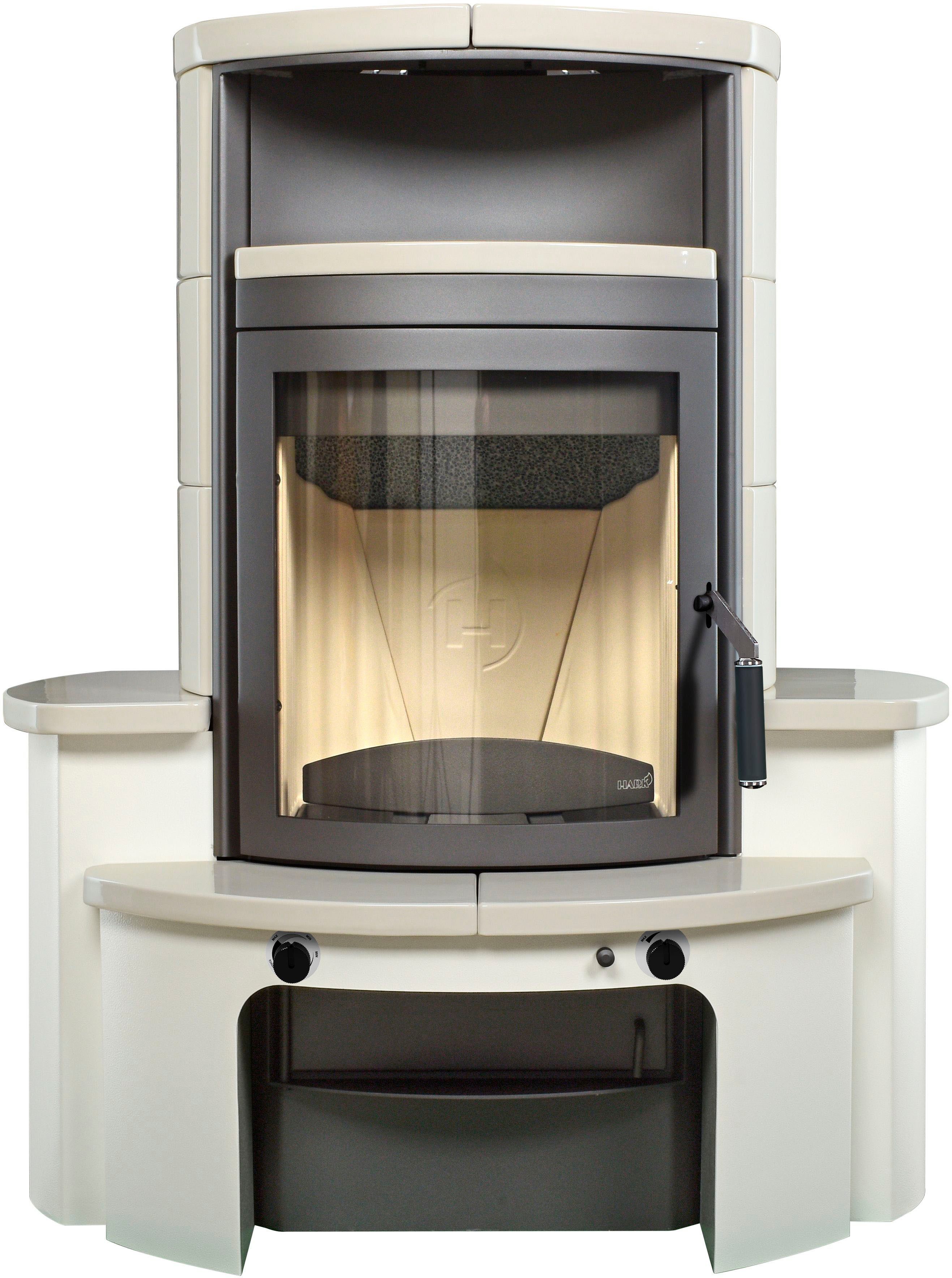 HARK Kaminofen »Avenso GT ECOplus 6 KW«, 6 kW, Dauerbrand, creme-weiss