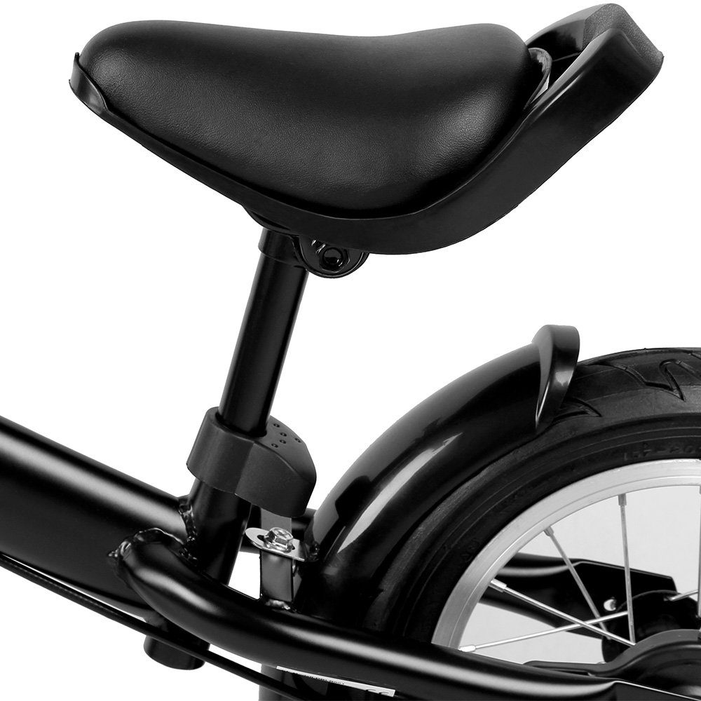 Spielwerk Laufrad Street Pirate, 2-5 Jahre 12 Zoll Höhenverstellbar Bremse Lenkrad Luftreifen Fahrrad – Bild 2 von 5