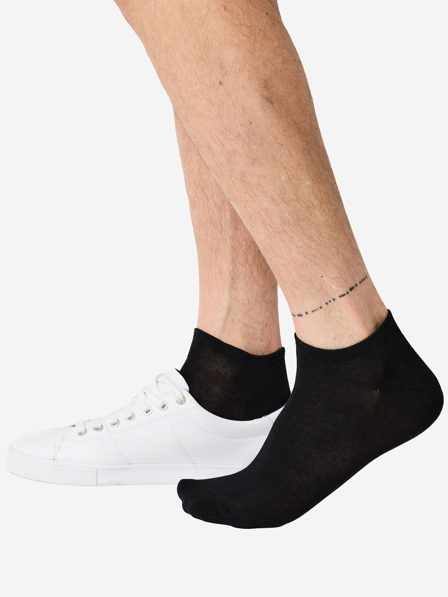 Nur Die Sneakersocken Baumwolle Basic Unifarben (16-Paar) Männer Multipack Mehrpack