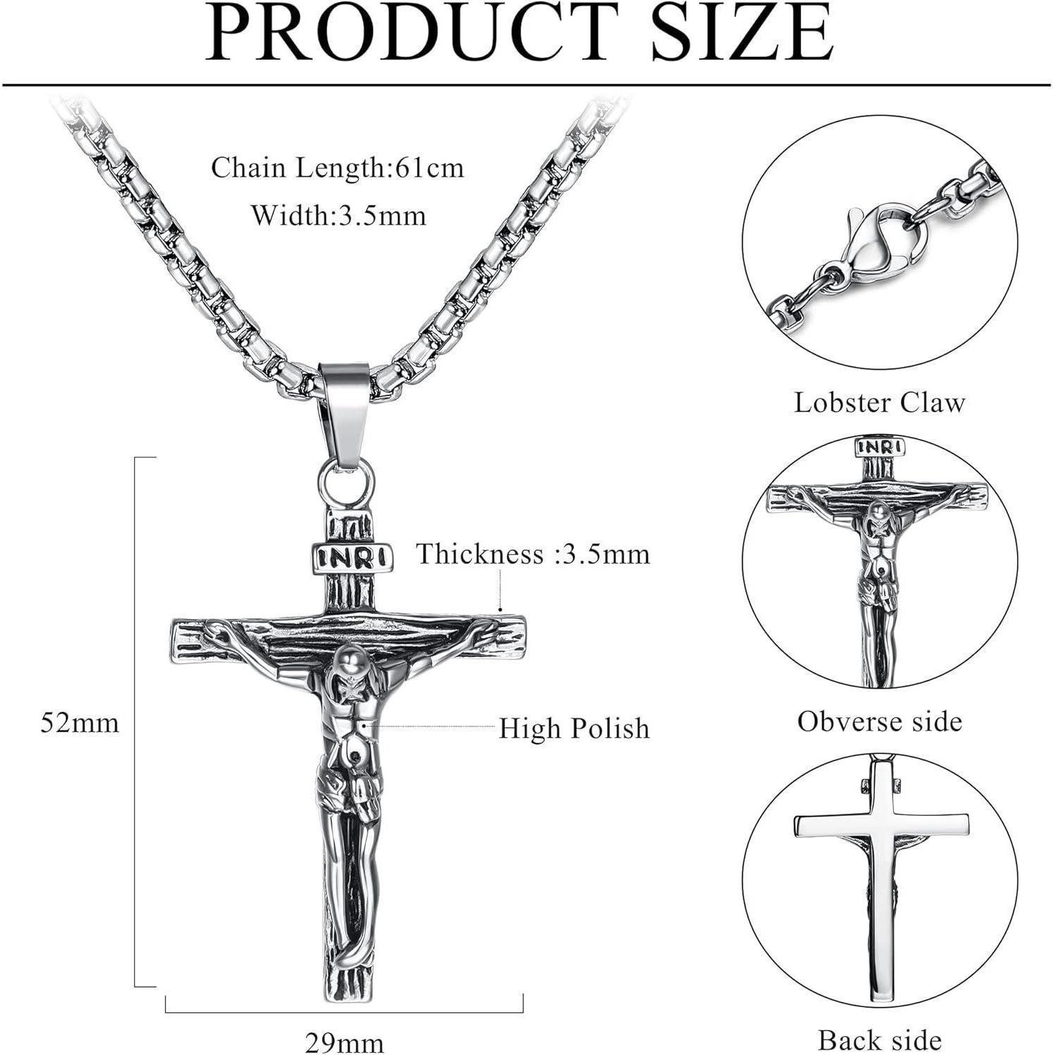 LuxusKollektion Kette und Anhänger Set Kreuz günstig online kaufen