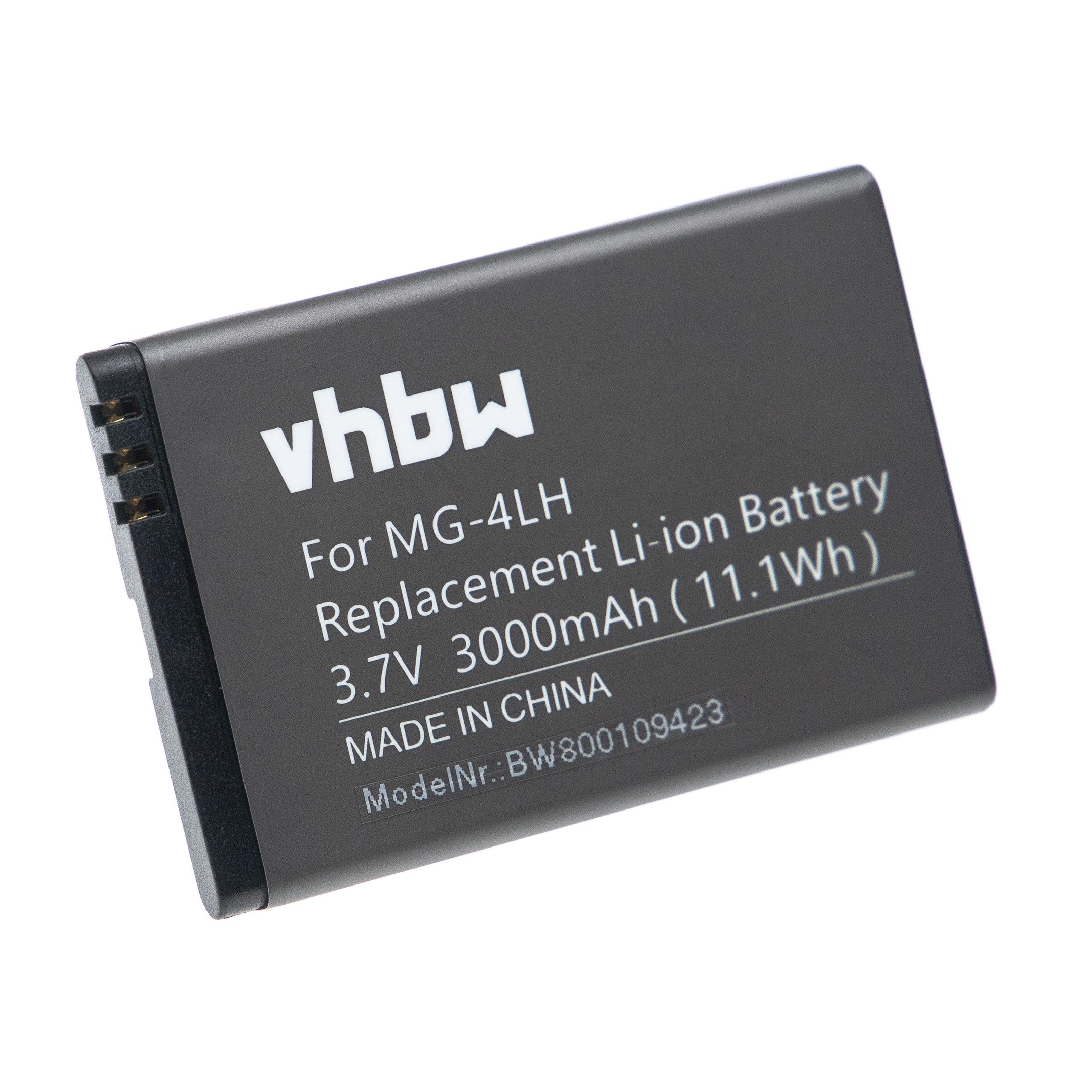 mAh 10, Li-Ion vhbw MobileMapper mit V) 3000 Akku (3,7 Spectra 20 kompatibel