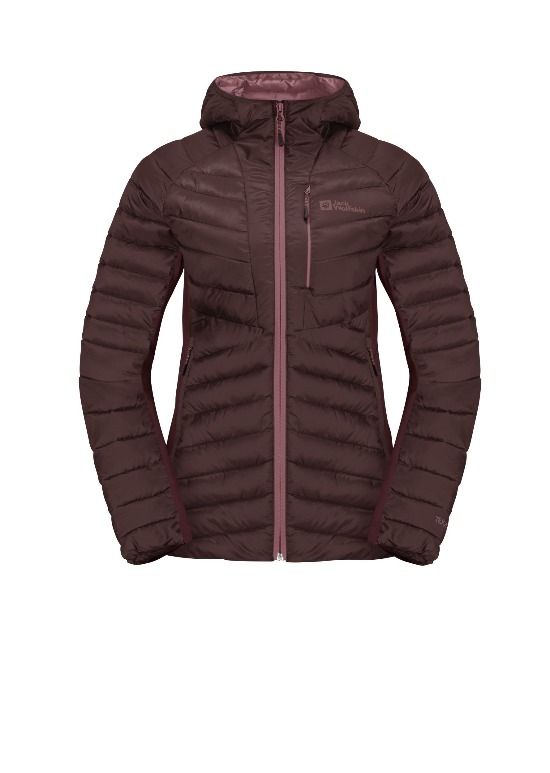 Funktionsjacke ROUTEBURN PRO INS JKT W DARK MAROON