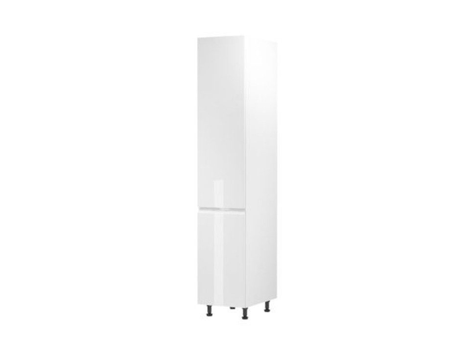 Xlmoebel Hochschrank XLMOEBEL Hochglanz Unterschrank mit Soft-Close-Türen und Regalfächern (Hochschrank, 1-St., 1x Hochschrank) Made in Europa