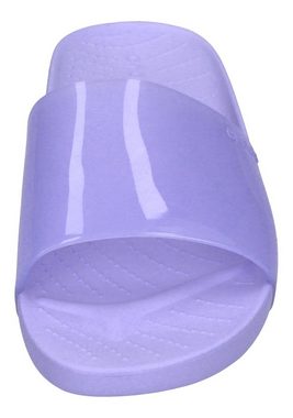 Crocs SPLASH GLOSSY SLIDE 208538-5Q6 Keilpantolette Moon Jelly