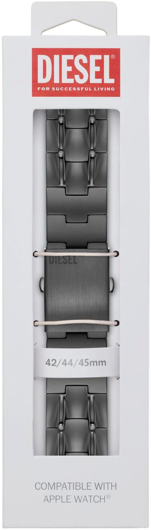 Geschenk als auch Diesel 44 42 Smartwatch-Armband DSS0015, mm, Strap, Apple ideal 45 mm, mm,