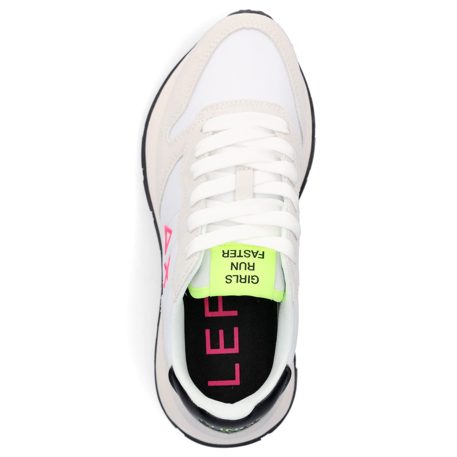 SUN 68 Sun68 Damen Sneaker Ally Solid Nylon weiß Sneaker