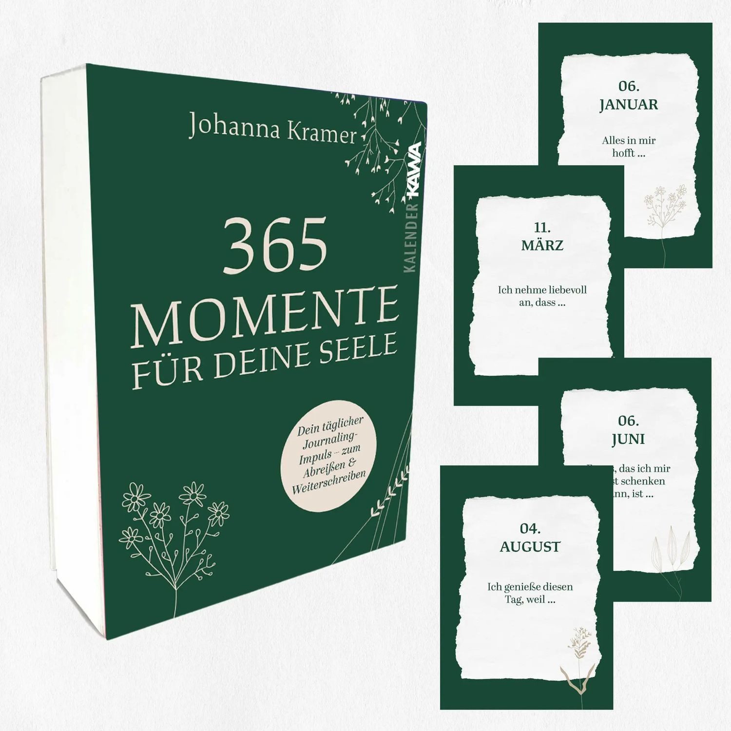 Abreißkalender 365 Momente für deine Seele