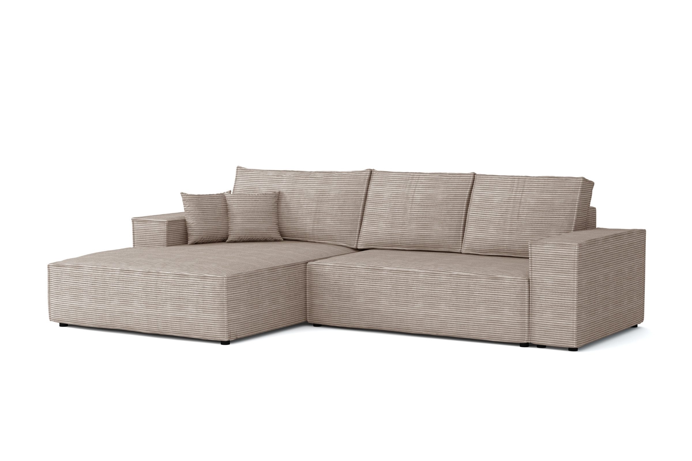 Deine Möbel 24 Wohnlandschaft MARCO 294 cm breit Ecksofa Sofa Wohnzimmer L- günstig online kaufen