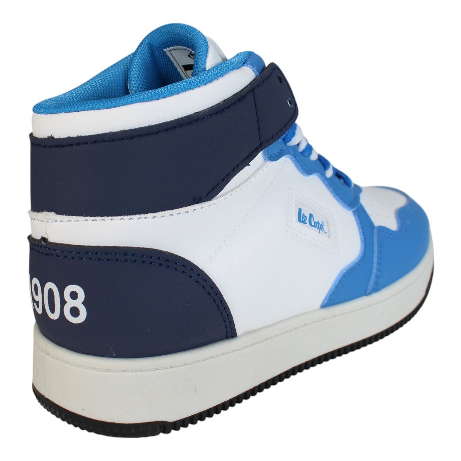 Lee Cooper Trendige Basketball Sneaker für Mädchen Jungen Kinder Gr. 35 bis 39 Basketballschuh BASKETBALL SCHUHE JUNGEN UND MÄDCHEN