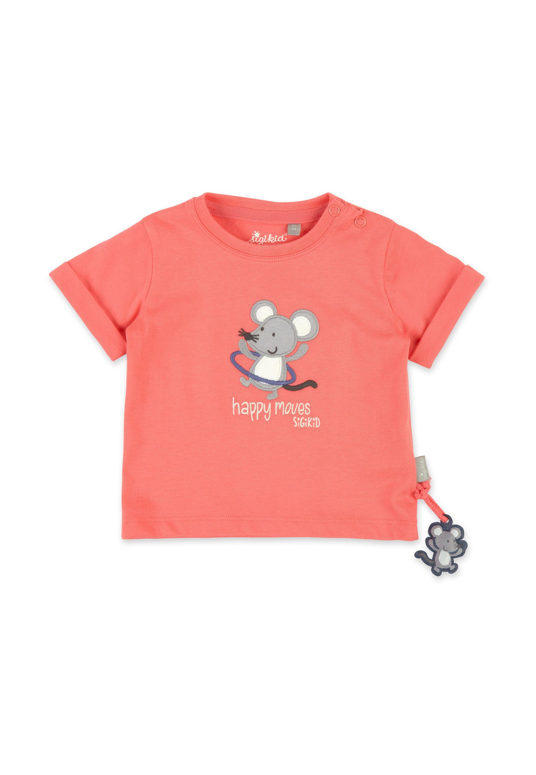 Sigikid T-Shirt Baby Shirt T-Shirt (1-tlg) pink