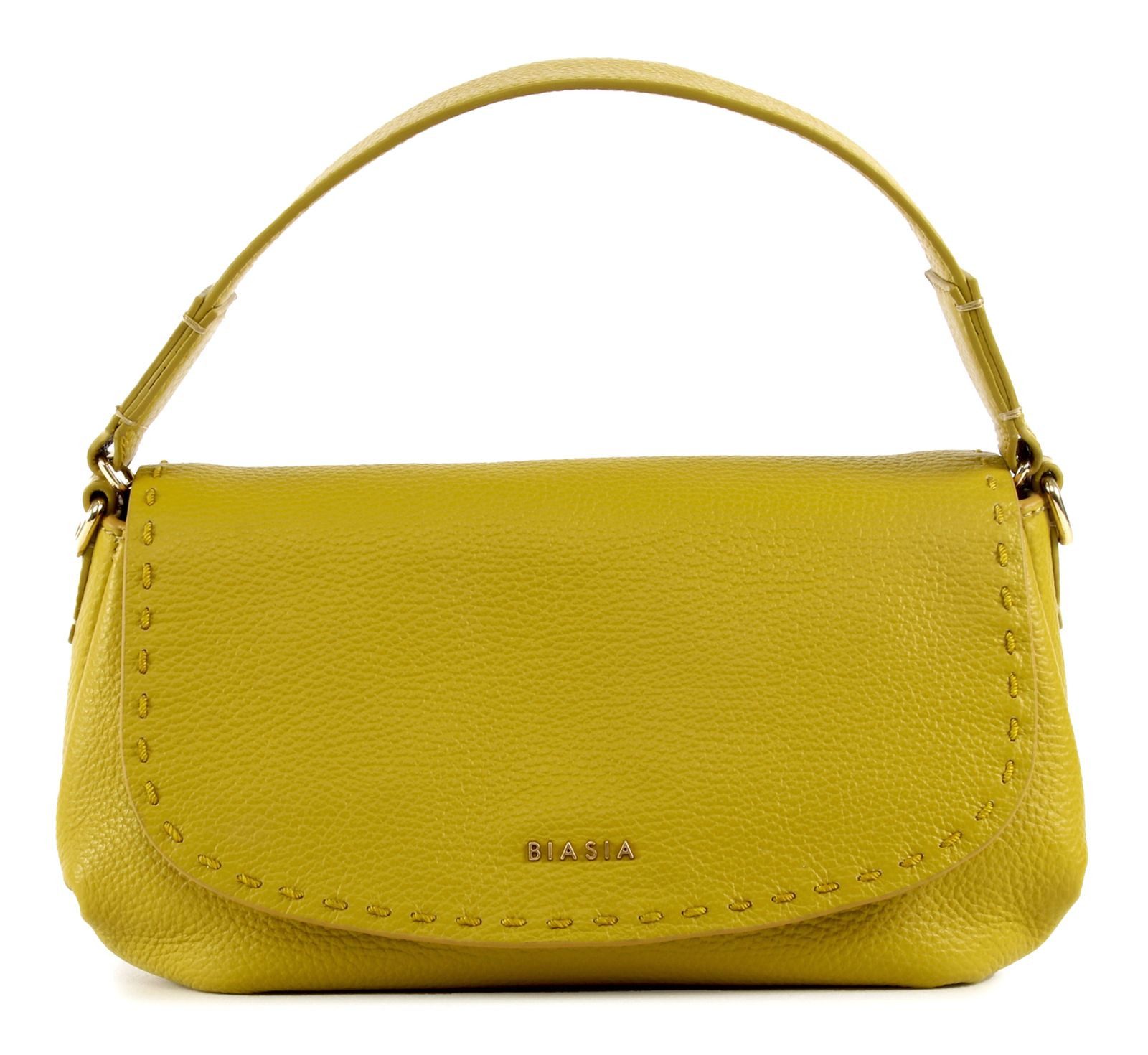 BIASIA Schultertasche Flap Bag, aus echtem Leder