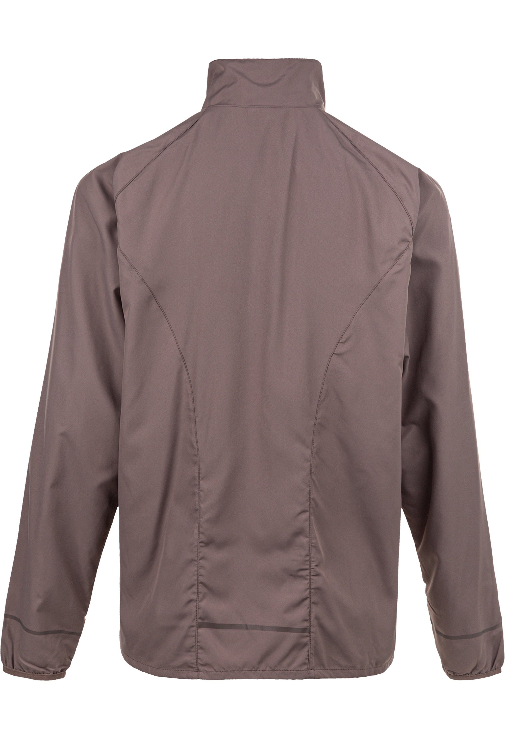 ENDURANCE Laufjacke hoher braun-beige Shela Atmungsaktivität mit