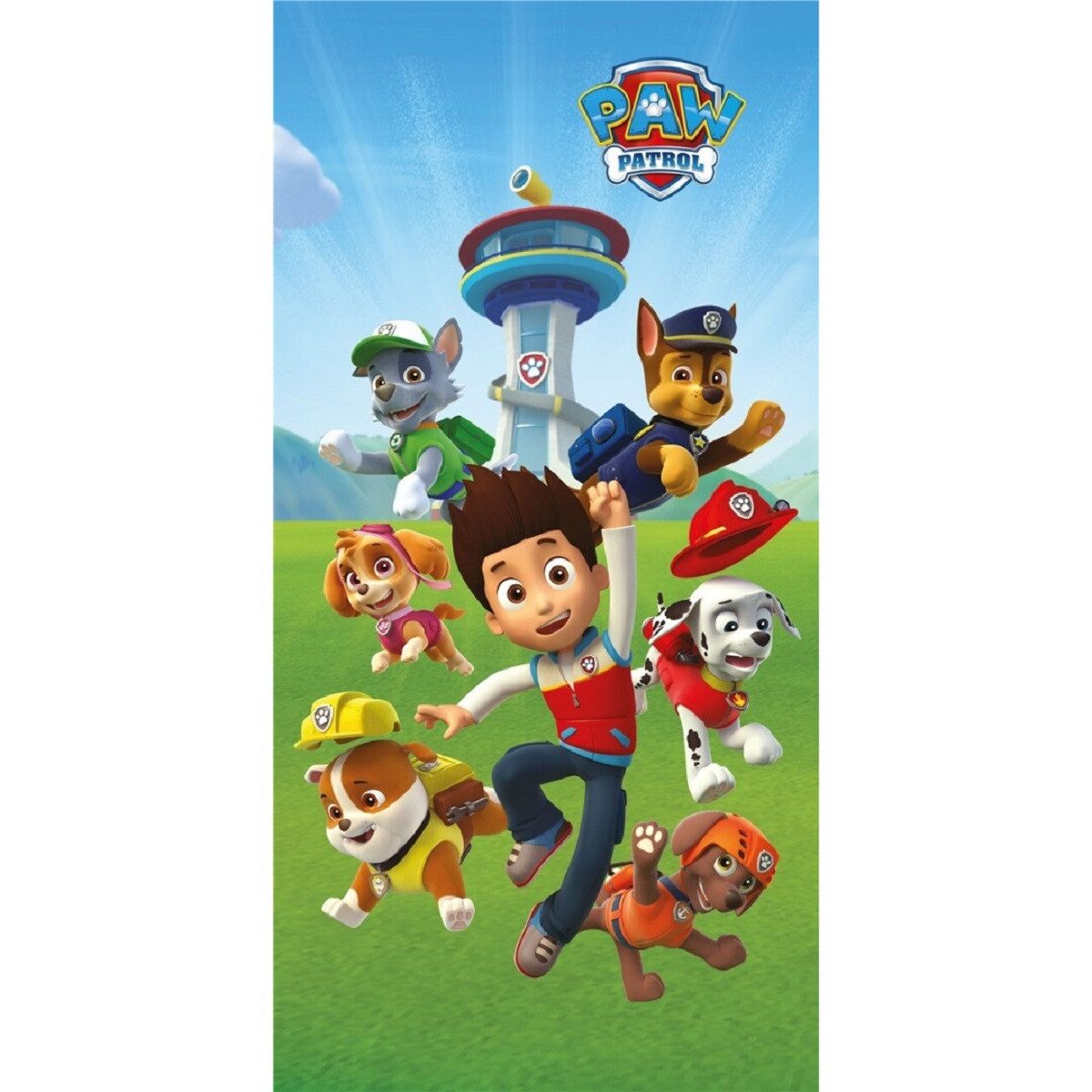 PAW PATROL Strandtuch Liegetuch – Kuscheliges Strandtuch 70x140 cm für Kind günstig online kaufen