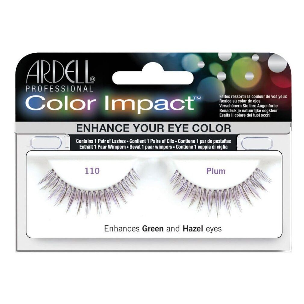 ARDELL Einzelwimpern Ardell Color Impact 110 Plum