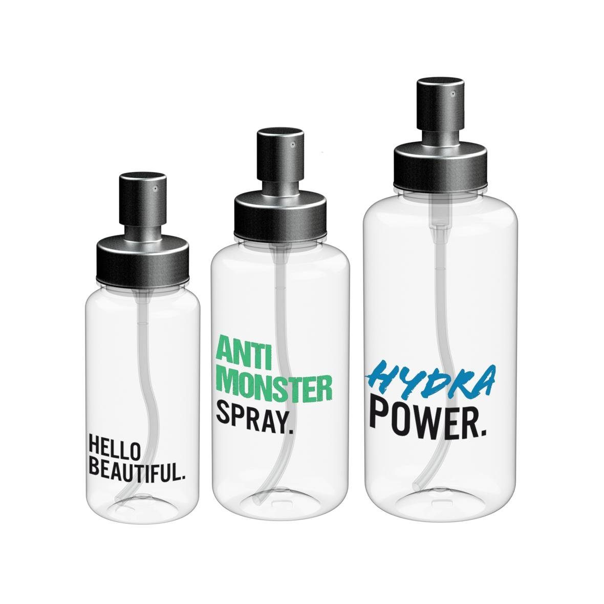 elasto Sprühflasche Sprayflasche "Superior" 1 transparent/silber