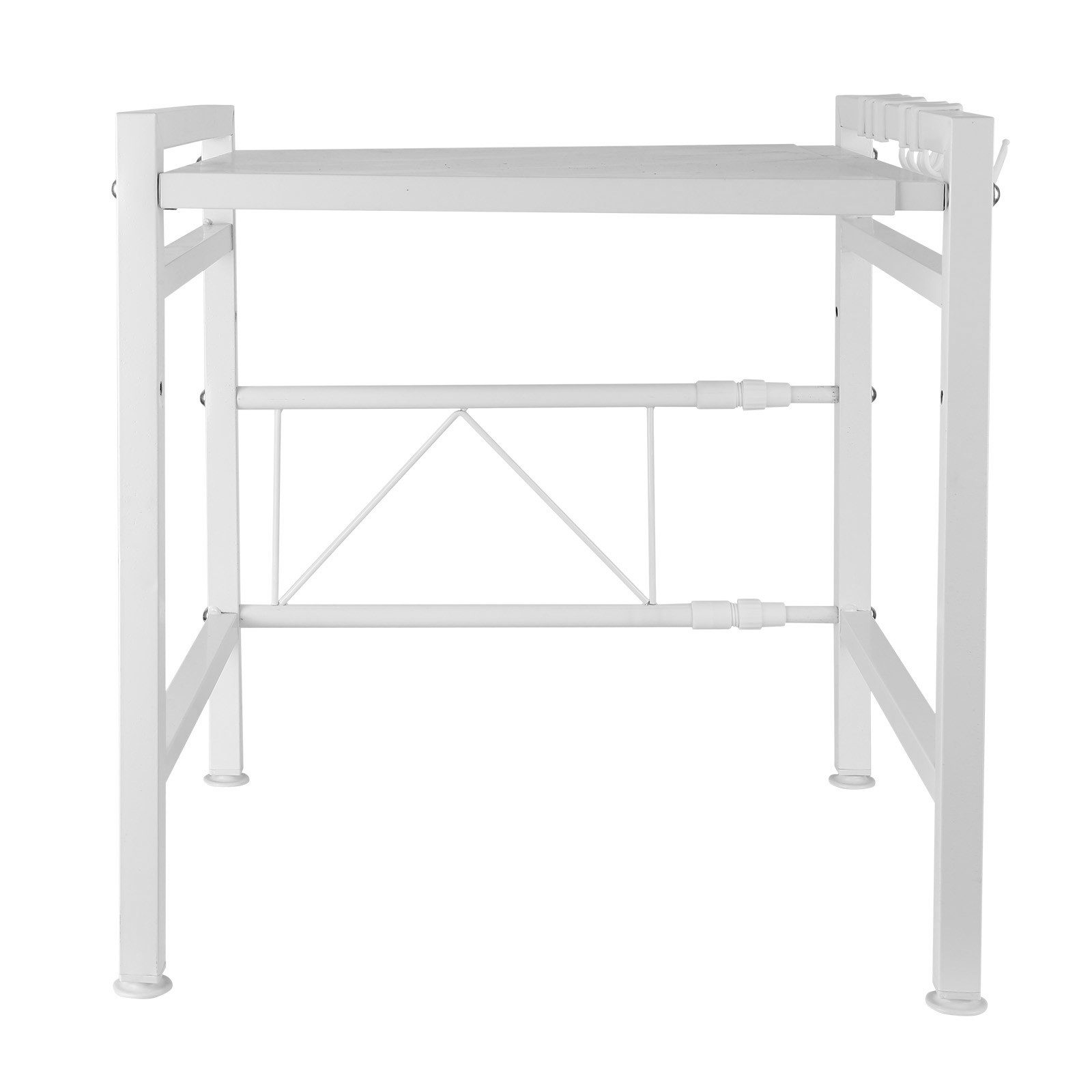 JEOBEST Regalelement Küchenregal Mikrowellenregal 2/3Stufig Erweiterbares Mikrowellen Regal