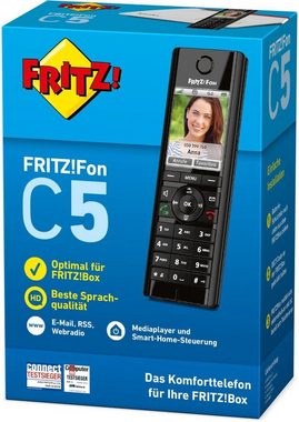 AVM FRITZ!Fon C5 Mobilteil Schnurloses DECT-Telefon (Mobilteile: 1)