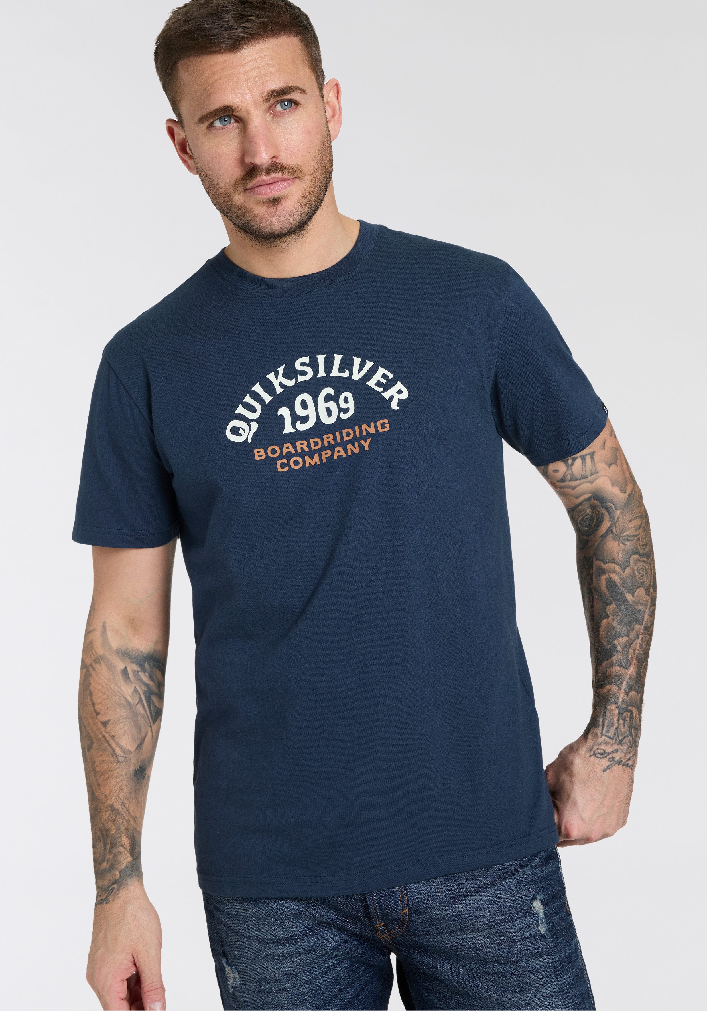 Quiksilver T-Shirt DISCOCHECK SHORT SLEEVE TEE günstig online kaufen