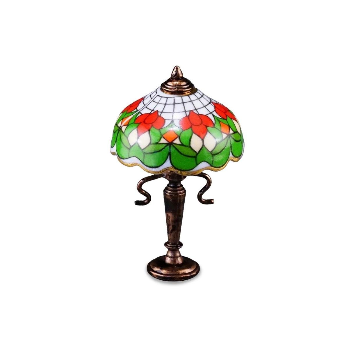 Reutter "Tiffany", 001.883/6 Porzellan Lampe Miniatur Dekofigur -