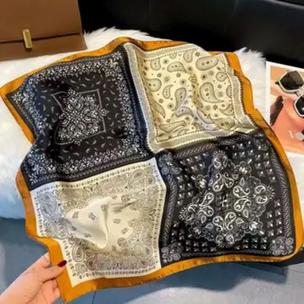 Goodman Design Multifunktionstuch Quadratisches Mode-Tuch – Boho-Chic mit zeitloser Eleganz, Eleganter Akzent für schlichte und auffällige Outfits