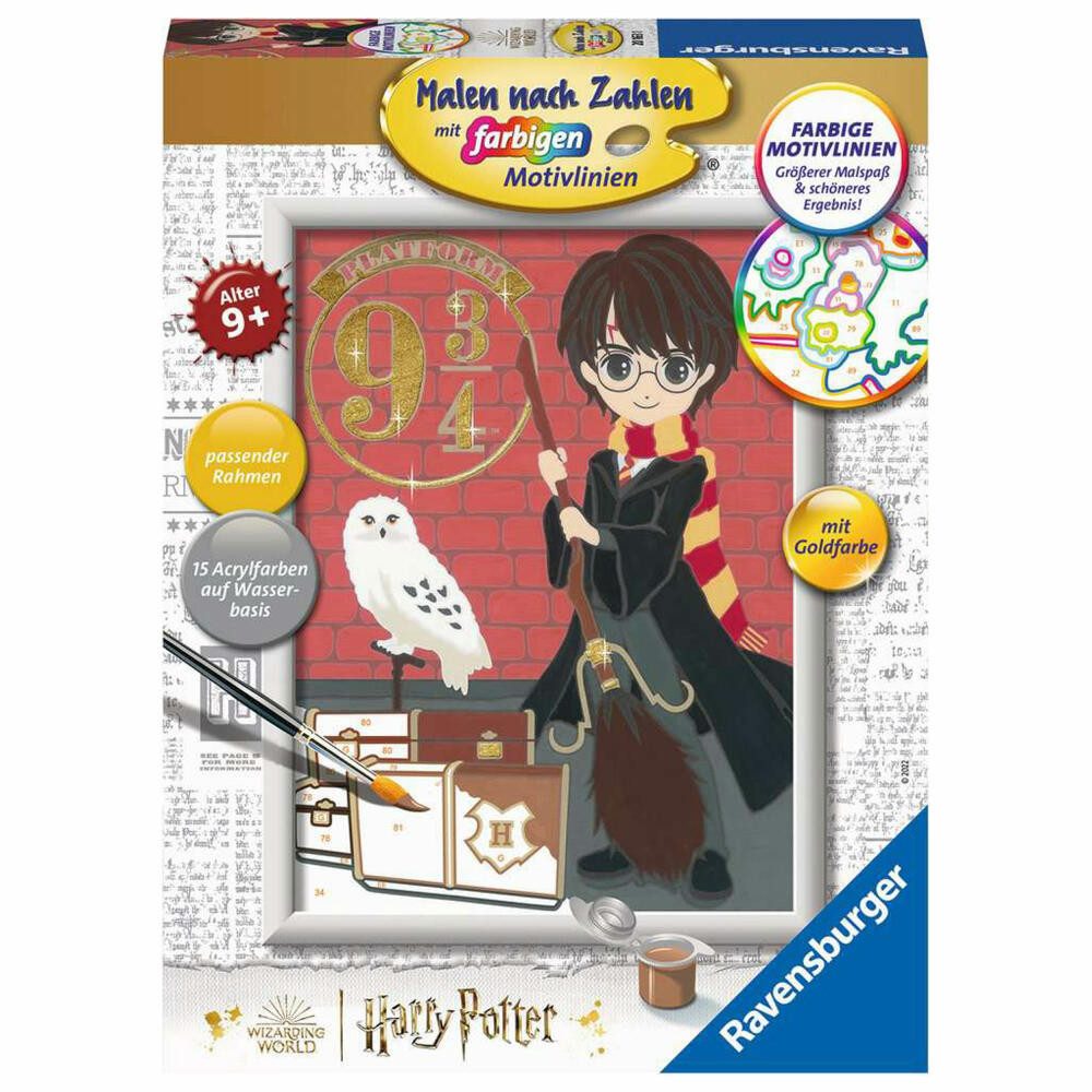 Ravensburger Раскрась по номерам Abfahrt nach Hogwarts