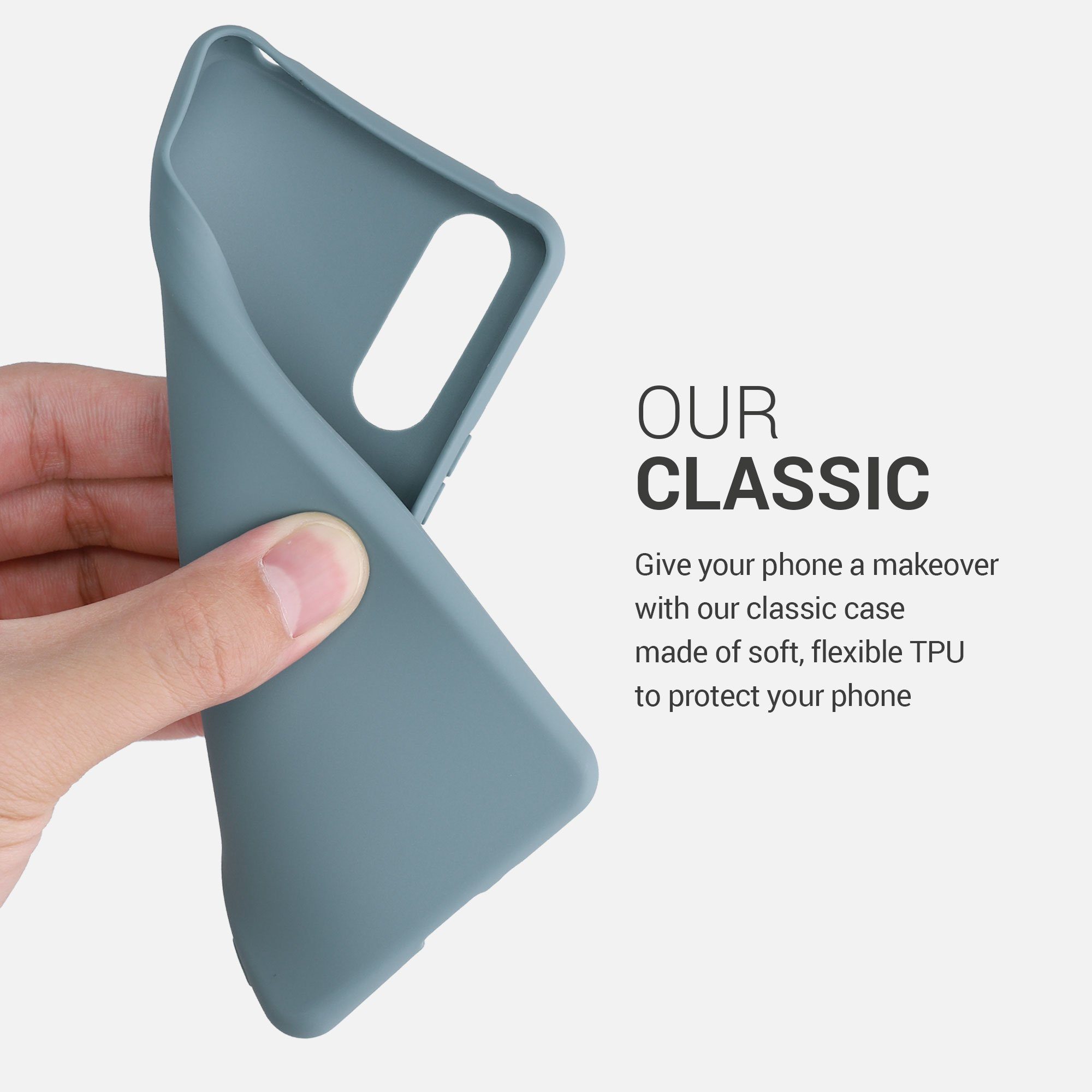 kwmobile Handyhülle Hülle für Sony Xperia 10 III, Hülle Silikon - Soft Handyhülle - Handy Case Cover