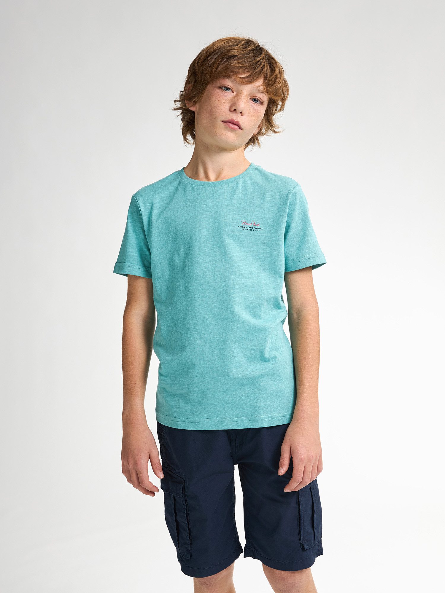 Petrol Industries T-Shirt Back Print Tealshore