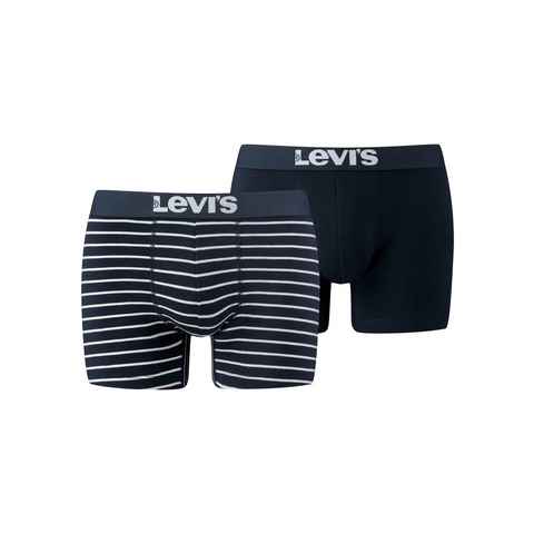 Levi's® Boxershorts (Packung, 2-St) LEVIS MEN VINTAGE STRIPE YD BOXER BRIEF 2P