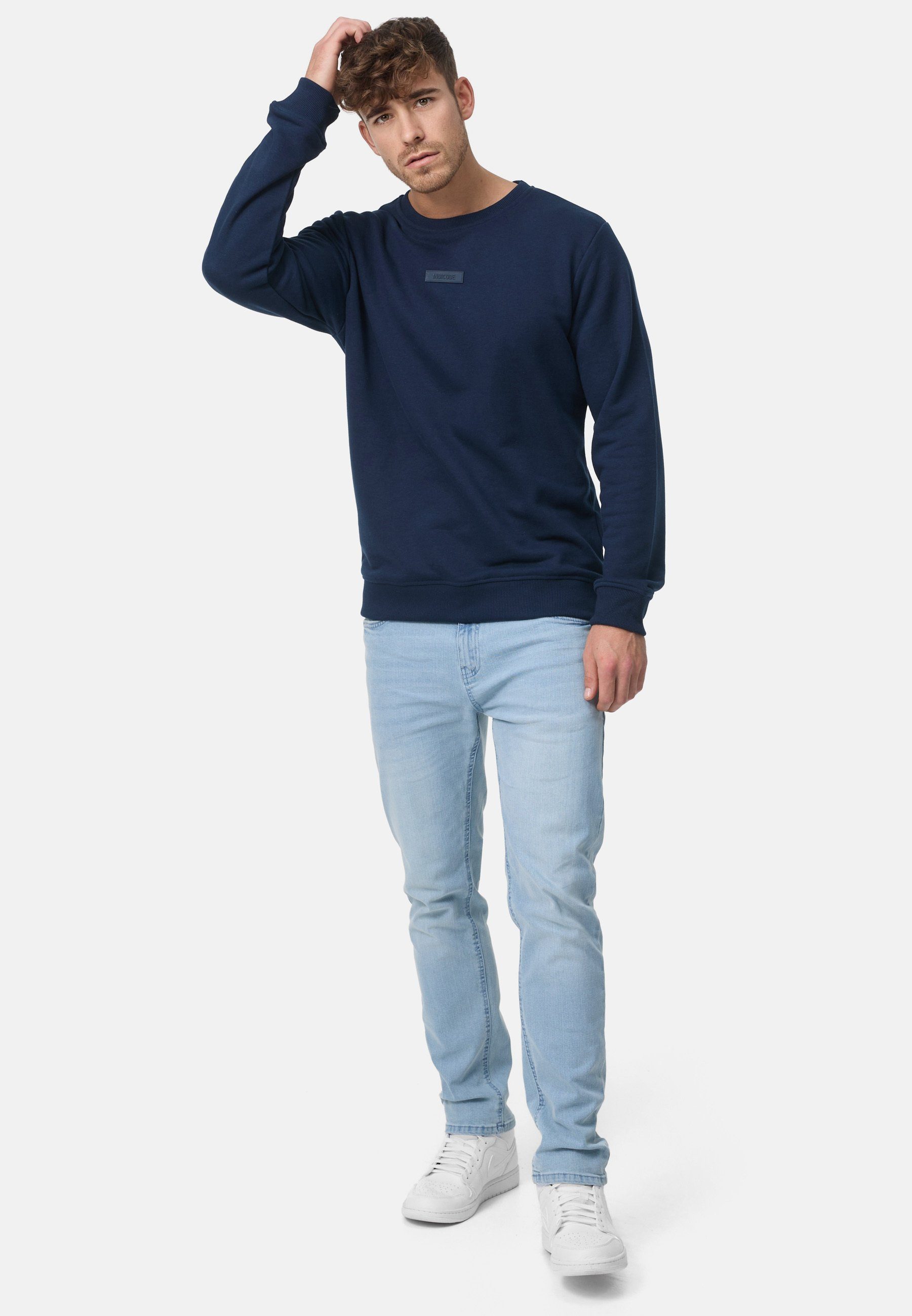 Indicode Sweater Baxter Navy