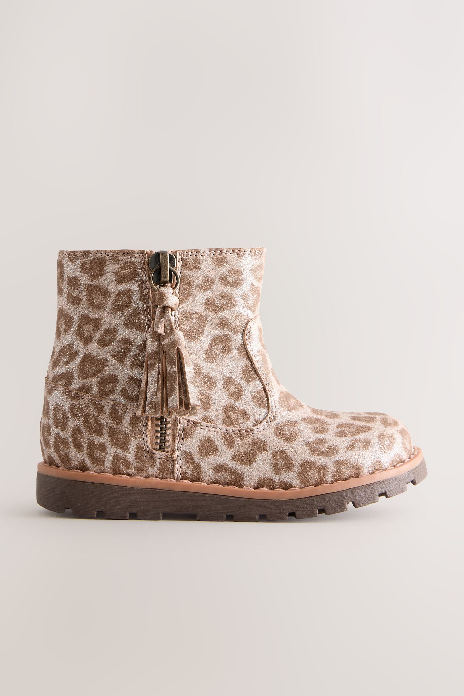 Next Chelseastiefel mit Quaste und Reißverschluss Stiefelette – Bild 4 von 5