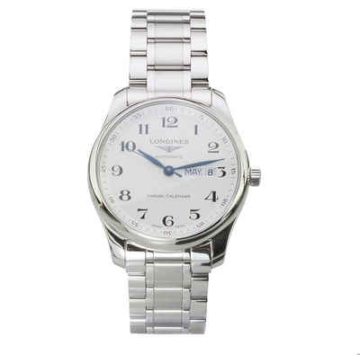 LONGINES Schweizer Uhr L29104786 Master Collection Herren Uhr Automatik Neu OVP, L897 schweizer Mechanisches Uhrwerk mit Automatikaufzug