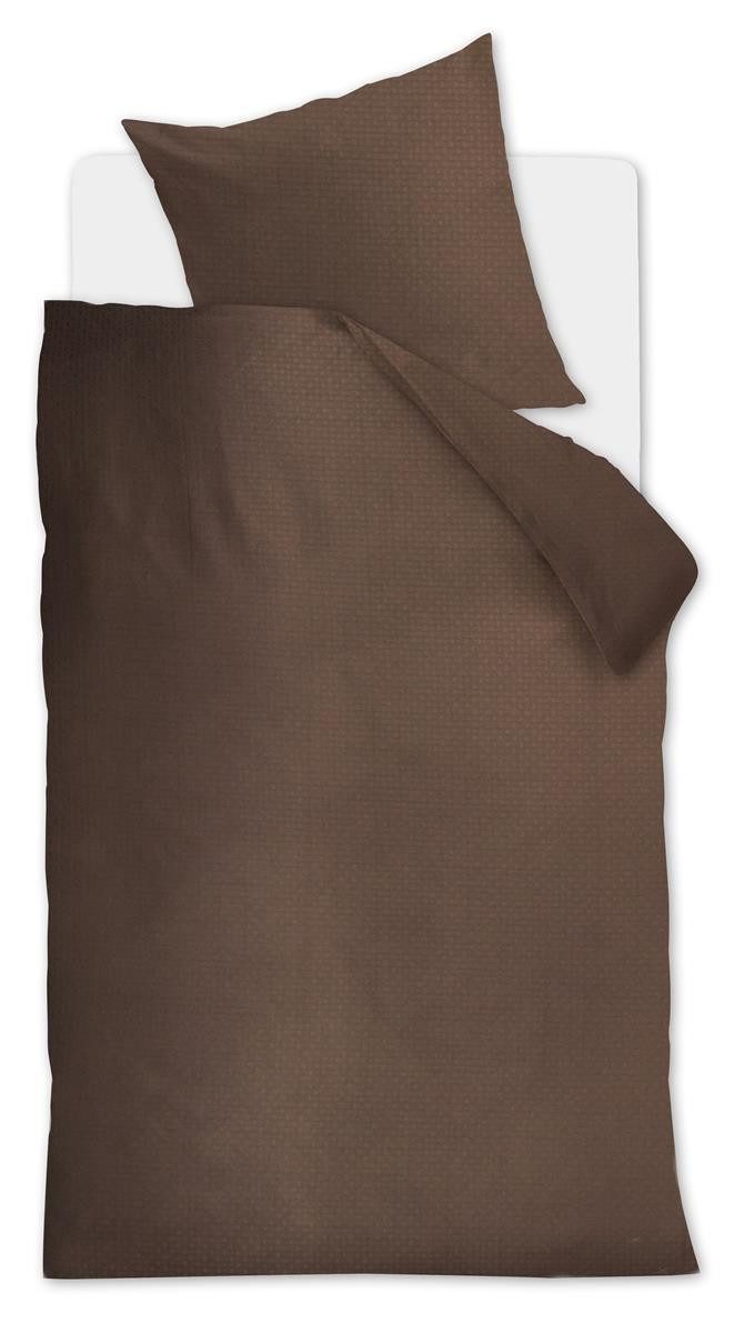 Beddinghouse Bettwäsche Bettwäsche Universe Brown 135x200 braun, Baumwolle, 2 teilig, bettwäsche 135x200 baumwolle reißverschluss warm baumwolle bettwäsche