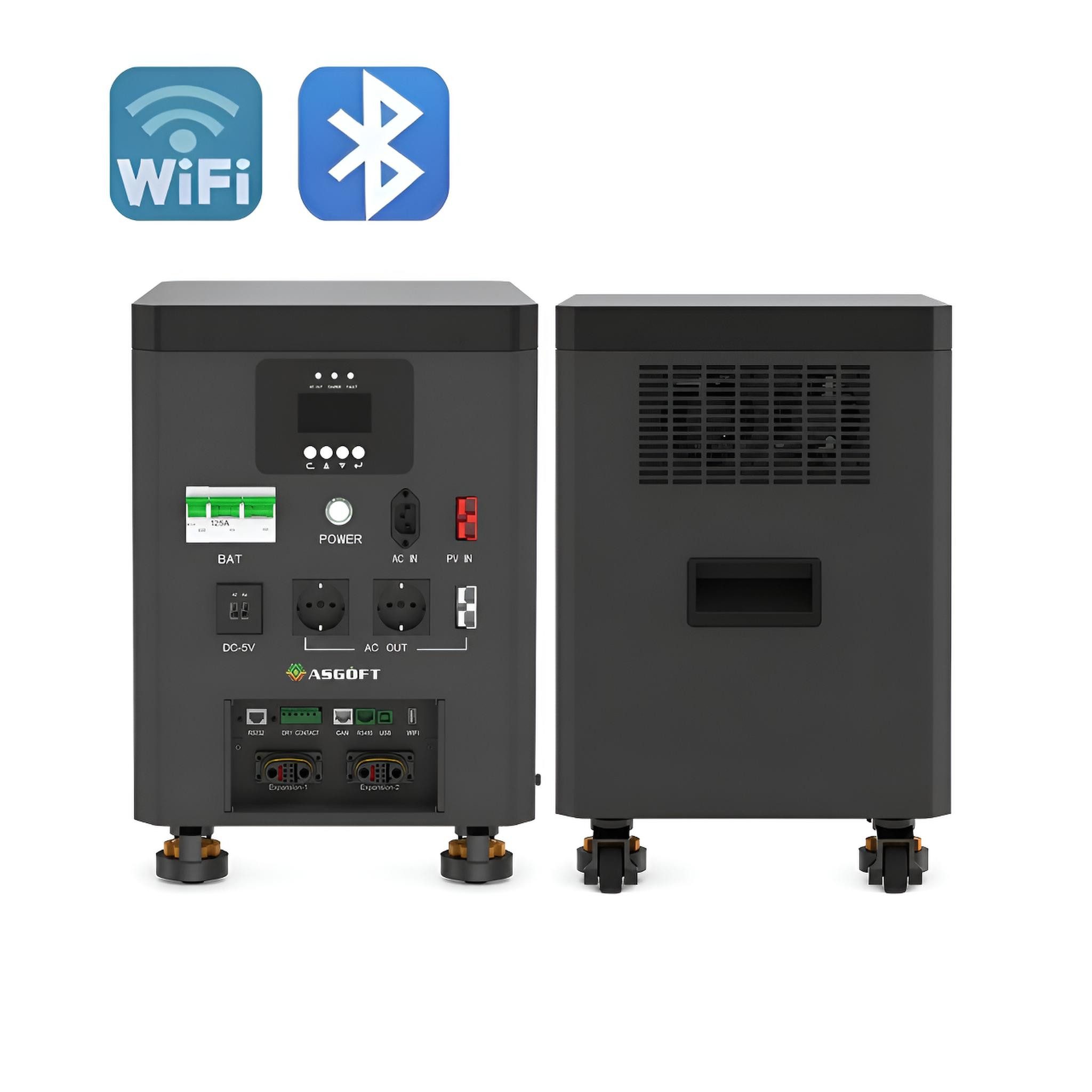 TZIpower 48V Off-Grid PV All In One System 6,2kW mit 6,6kWh Speicher Solarakkus (48 V)