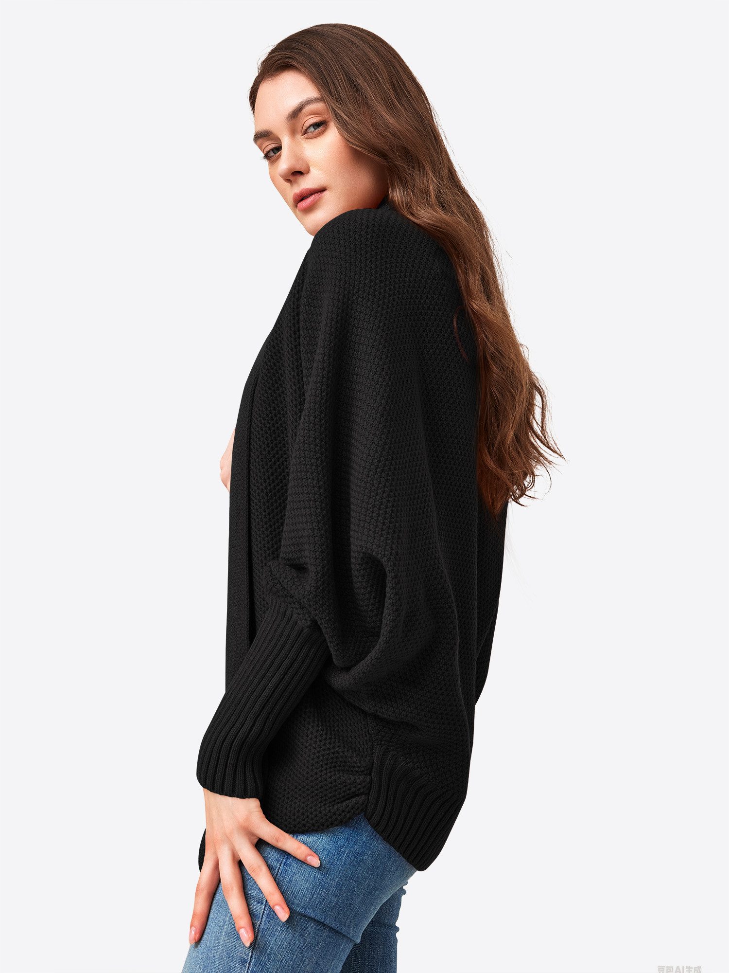Imily Bela Cardigan Damen Lässiger Oversize-Strickjacke (Packung, 1-tlg., 1 günstig online kaufen