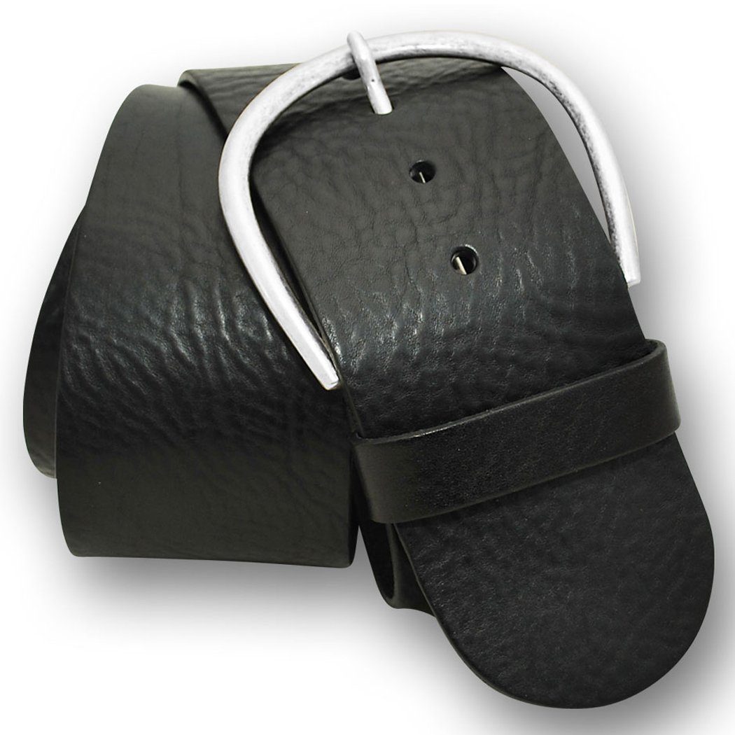 VITTOZZI Ledergürtel Gürtel, Buffalo 7cm