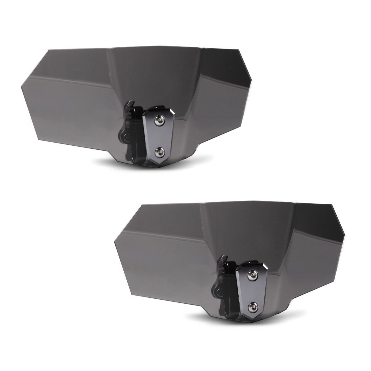 Tourtecs Sitzbank 2x # Windschild Spoiler-Aufsatz Vario dunkel getönt Spar-Set