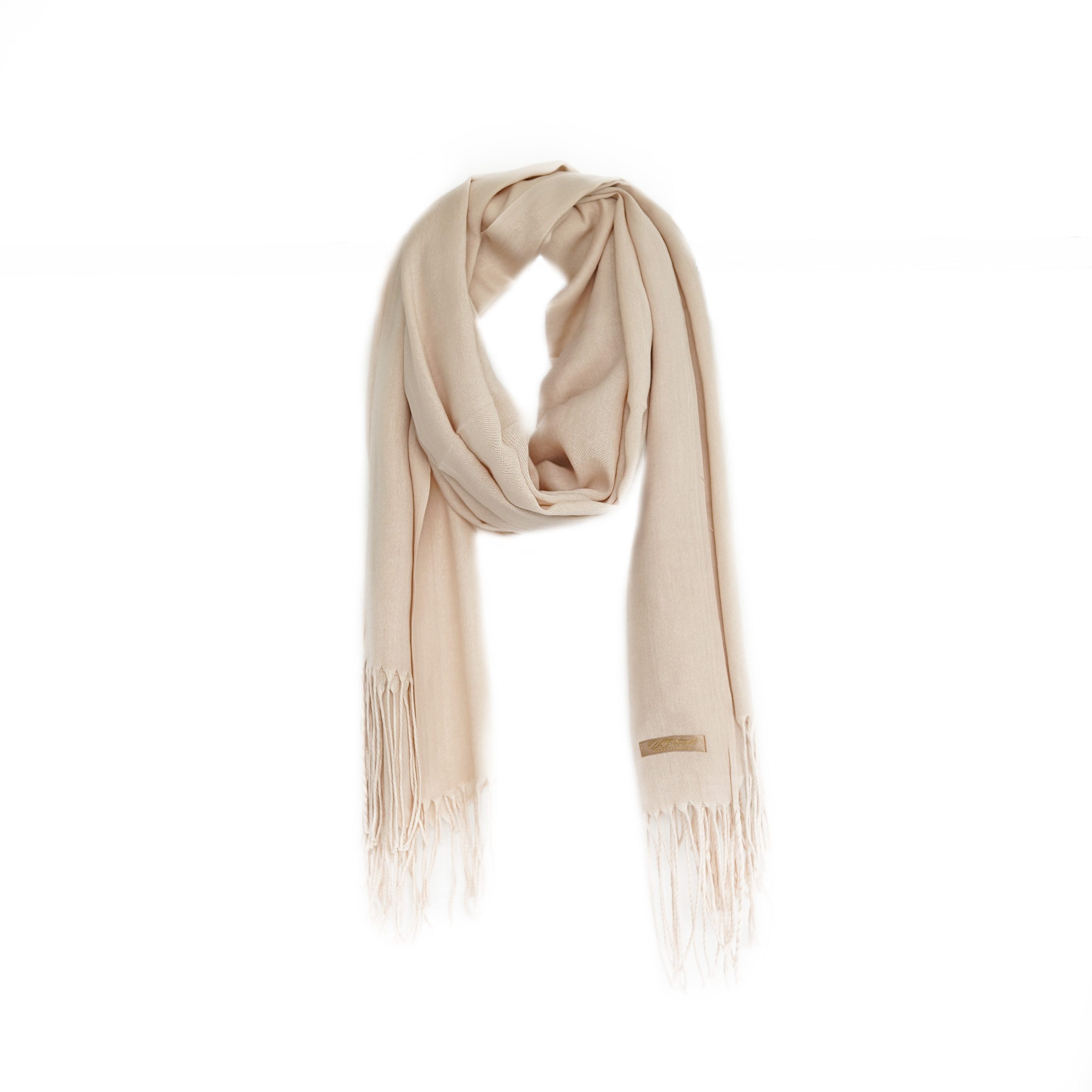 COFI 1453 Schal Pashmina Schal 165x70 cm elegantes Modeaccesiore Weich und günstig online kaufen